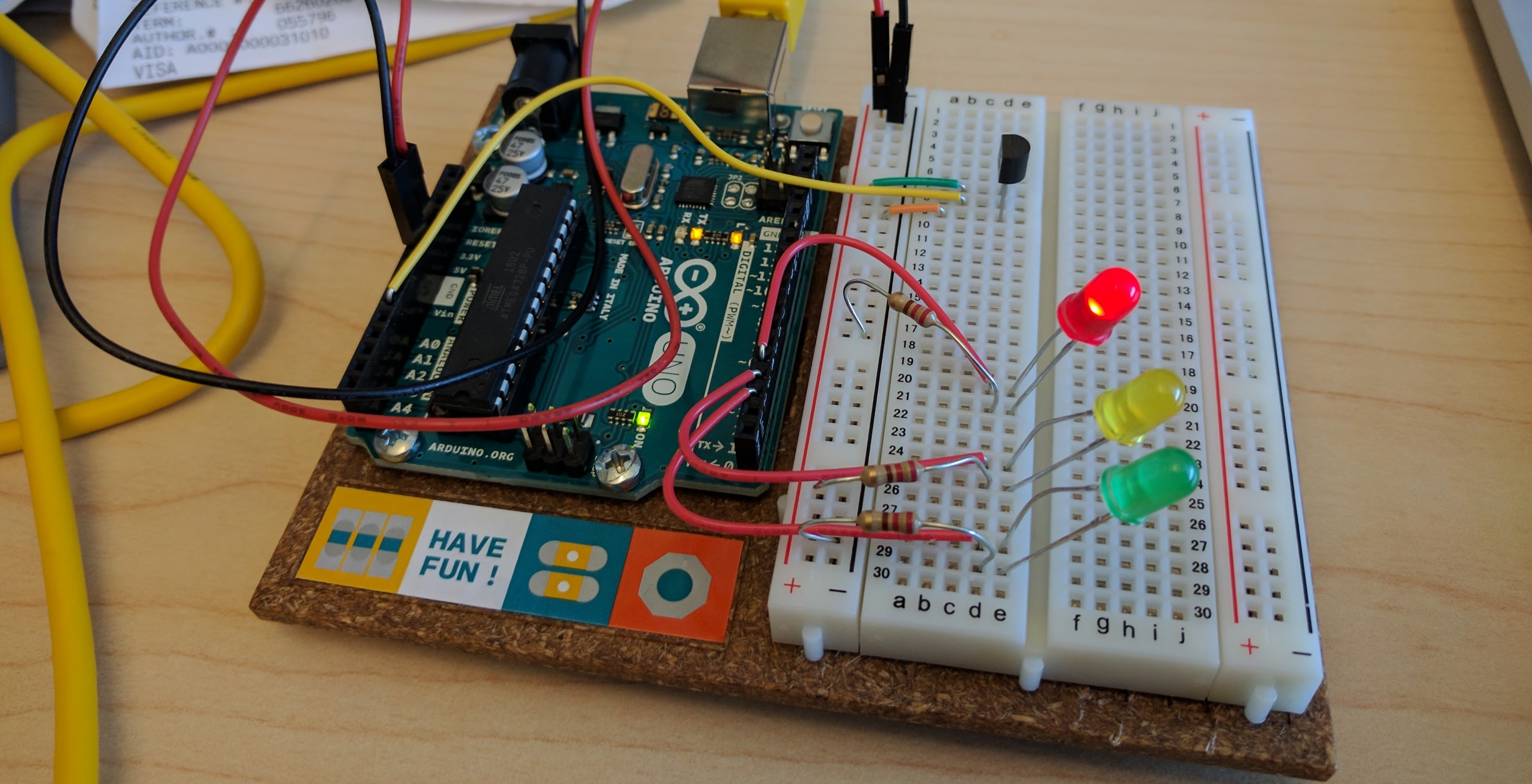 Morse Code LED project